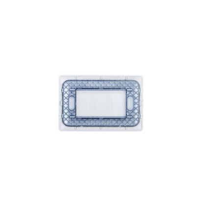 Placa Ciega Con Soporte Café