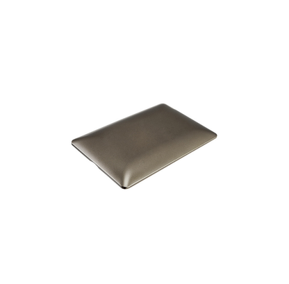Placa Ciega Con Soporte Café
