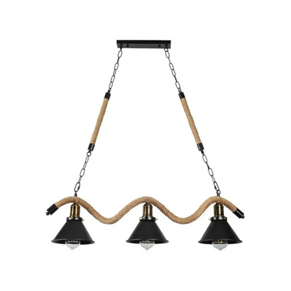 Lámpara Colgante E27 Modelo Yute Vic III