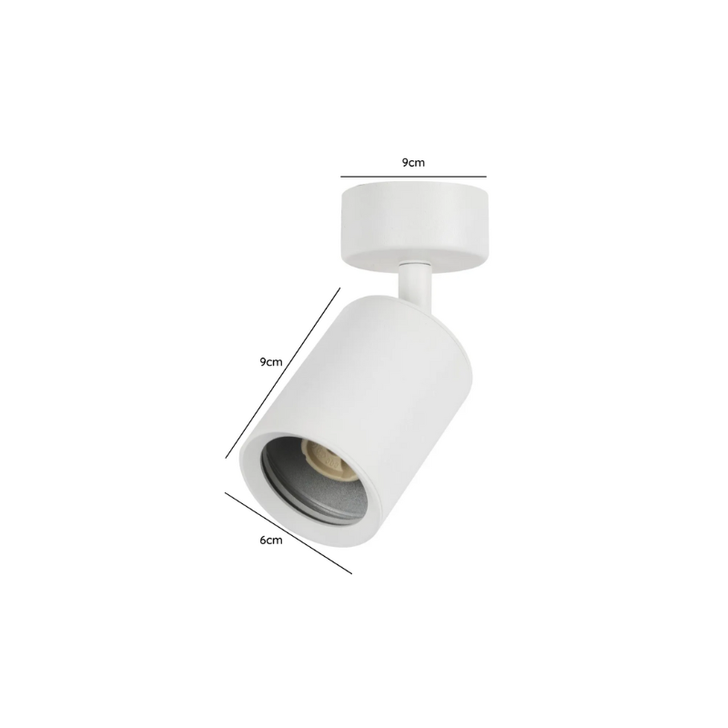 Aplique Porta Ampolleta Dicroica Gu10 Dirigible