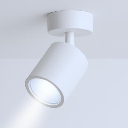 Aplique Blanco Porta Ampolleta Dicroica Gu10 Dirigible