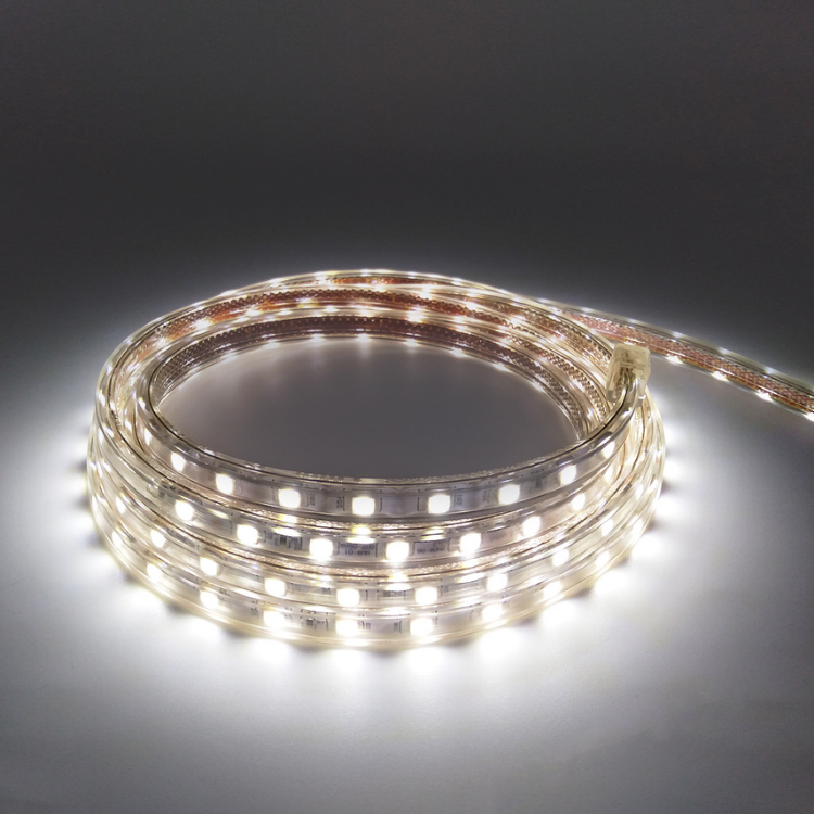 Cinta Led Impermeable 5 Metros con Conector Al 220v