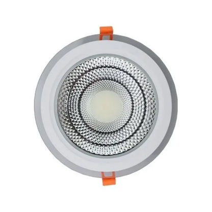 Panel Led Embutido Borde De Vidrio 6w Elegante