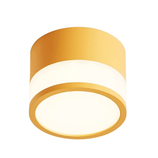 Panel Sobrepuesto Con Vidrio Decorativo Led 7w Luz Fria