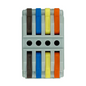 Pack 30 Conector Empalme Rapido 4 Entradas 4 Salidas