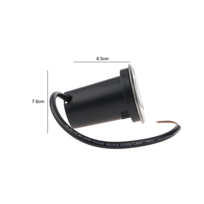 Foco embutido Para Piso 1W 3000K IP67