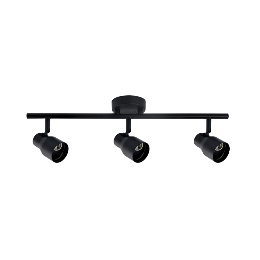 Aplique Triple Con Ampolleta Dicroica Gu10 Dirigible