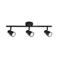 Aplique Triple Con Ampolleta Dicroica Gu10 Dirigible