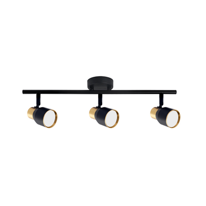 Aplique Triple Con Ampolleta Dicroica Gu10 Dirigible
