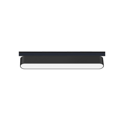Foco Riel Magnético Empavonado Fijo 12W 48V