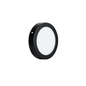 Panel Plafon Led Sobrepuesto Redondo Borde Negro 6w 10.5cm