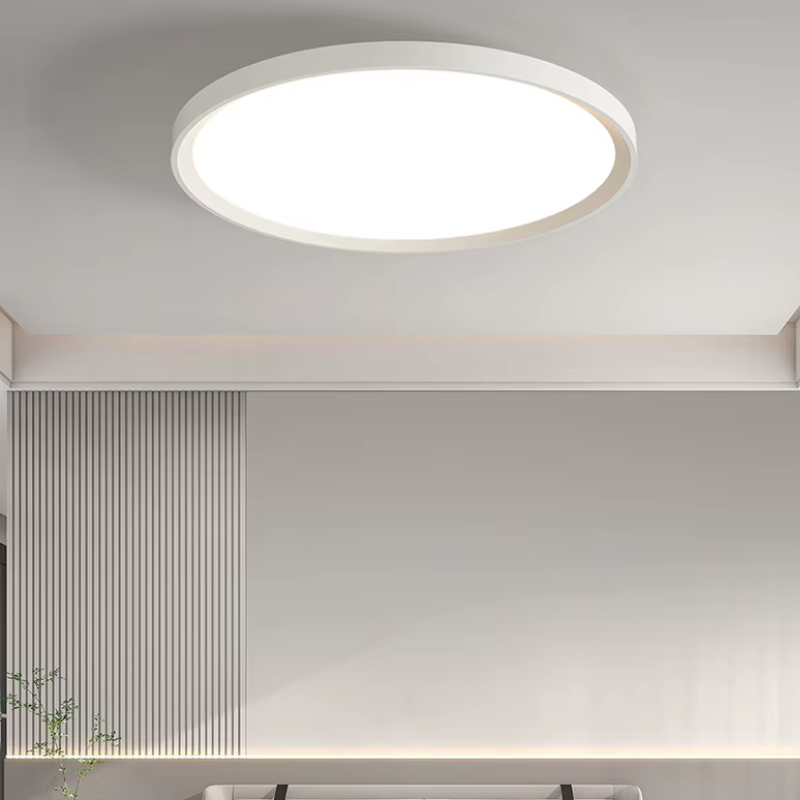 Panel Led Blanco Sobrepuesto Redondo Slim 36w+36w 400mm 3000-4000-6500k