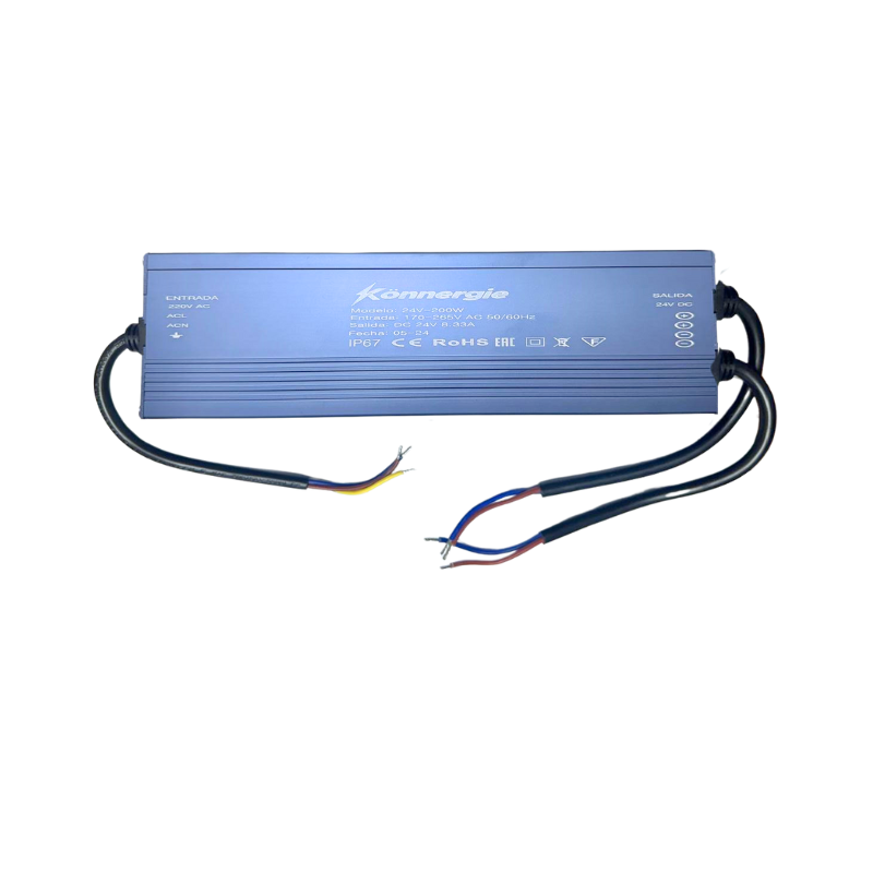 Fuente De Poder Conmutada 24v-200w Ip67
