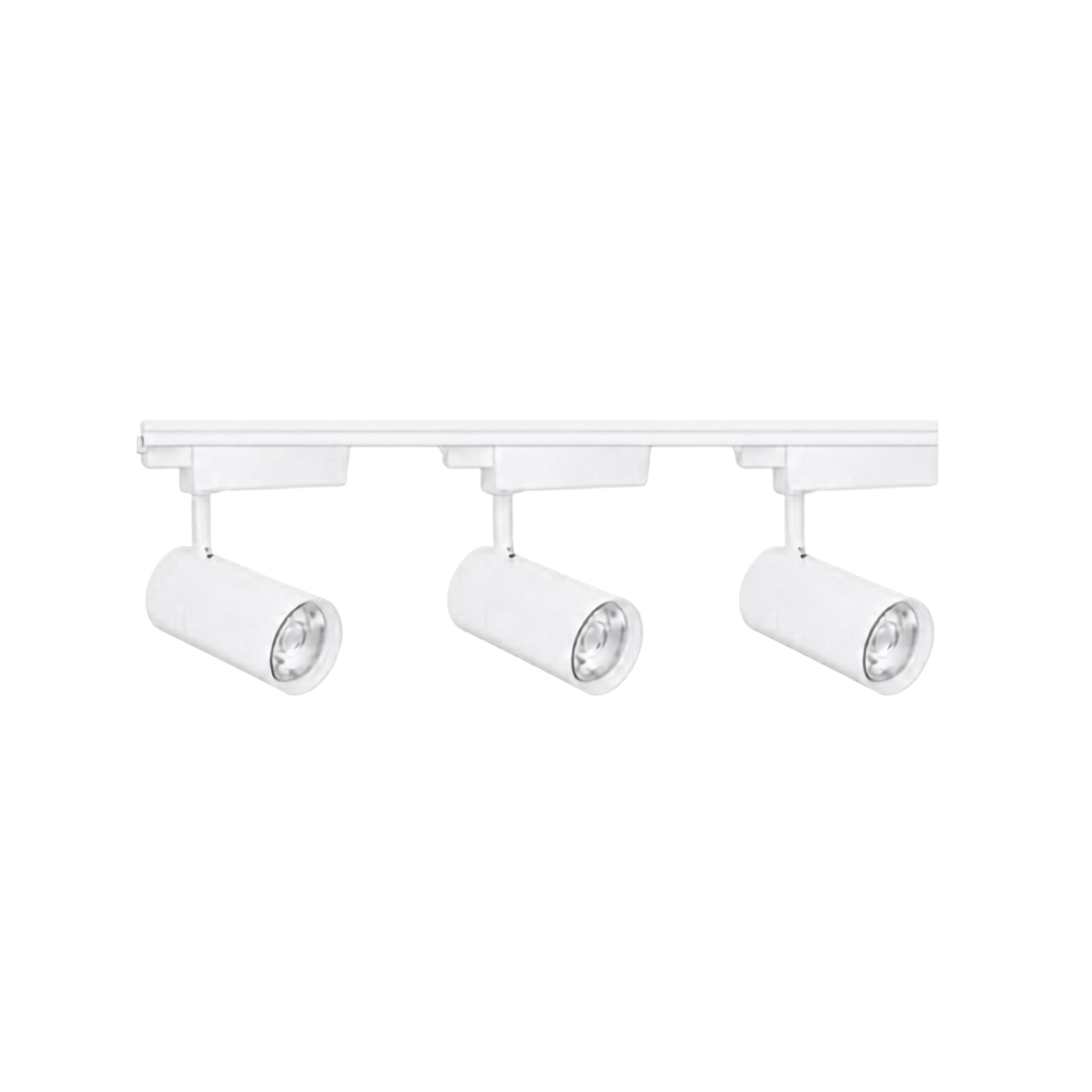 Pack 3 Foco Riel monofásico Blanco CCT 60W + Riel 1 metro