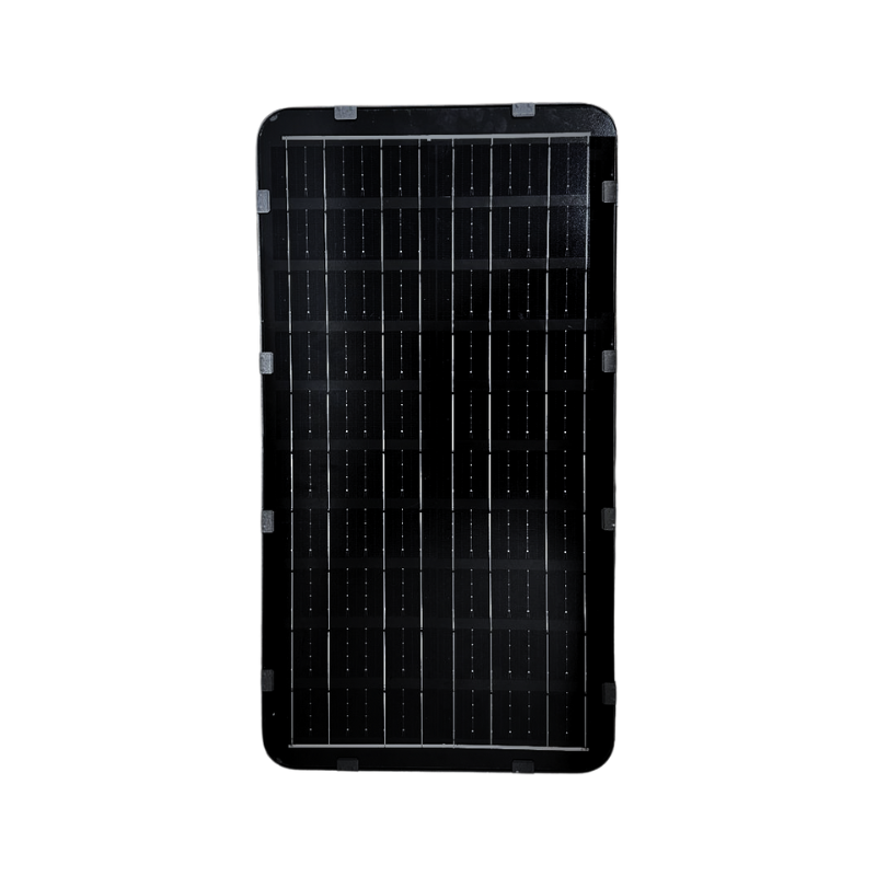 Luminaria Alumbrado Publico Solar Profesional 200W IP65 5000K con sensor de luz y control
