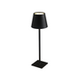 Lampara Led Negra Tactil Recargable Dimeable con Usb