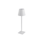 Lampara Led Blanca Tactil Recargable Dimeable con Usb