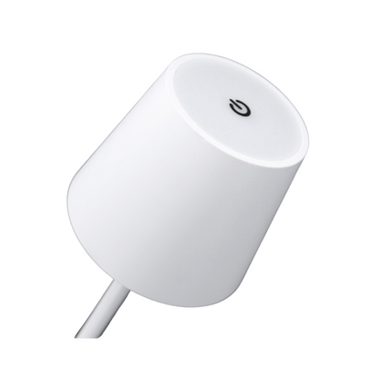 Lampara Led Blanca Tactil Recargable Dimeable con Usb