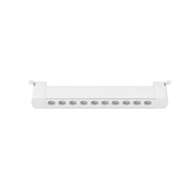 Foco Riel Monofásico Blanco 24° Móvil 20w 220v Modelo Cygnus