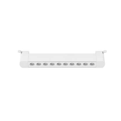 Foco Riel Monofásico Blanco 24° Móvil 20w 220v Modelo Cygnus