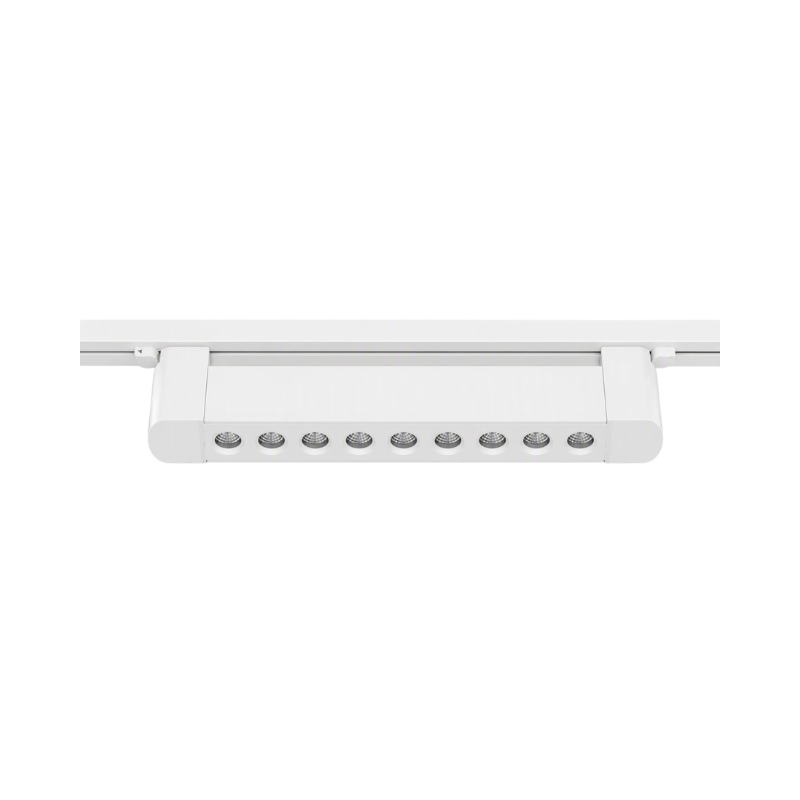 Foco Riel Monofásico Blanco 24° Móvil 20w 220v Modelo Cygnus