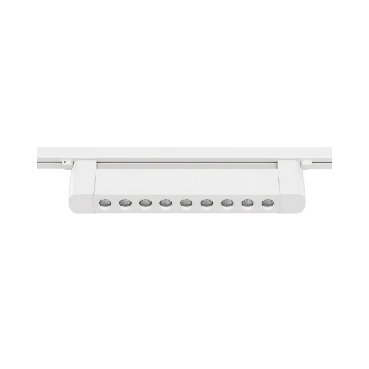 Foco Riel Monofásico Blanco 24° Móvil 20w 220v Modelo Cygnus