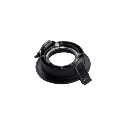 Foco Embutido Slim Negro Basculante Porta Gu10 con Difusor