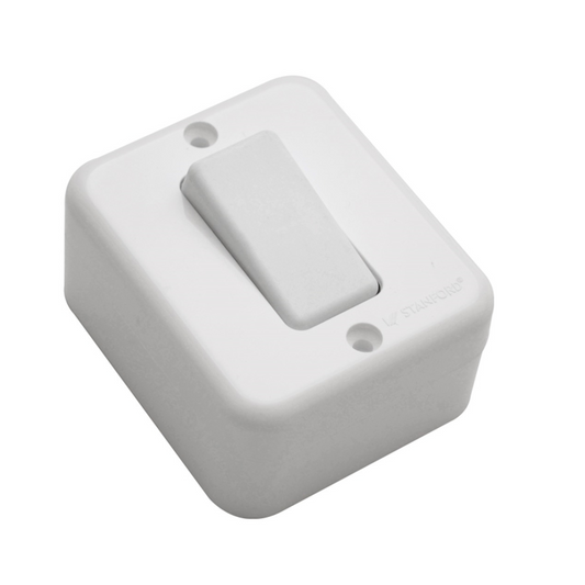 Casquete Sobrepuesto Interruptor Simple 9/12 16a 250v