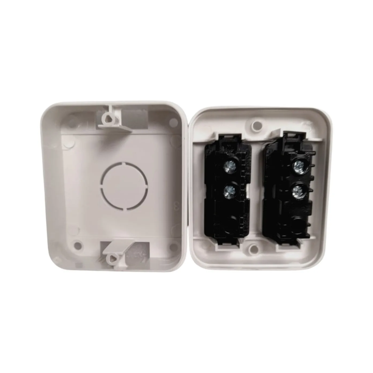 Casquete Sobrepuesto Interruptor Doble 9/15 16a 250v