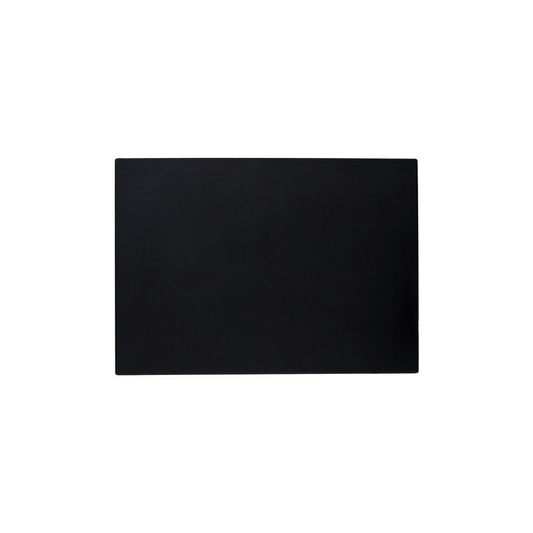 Placa Ciega Con Soporte Teclón Negro