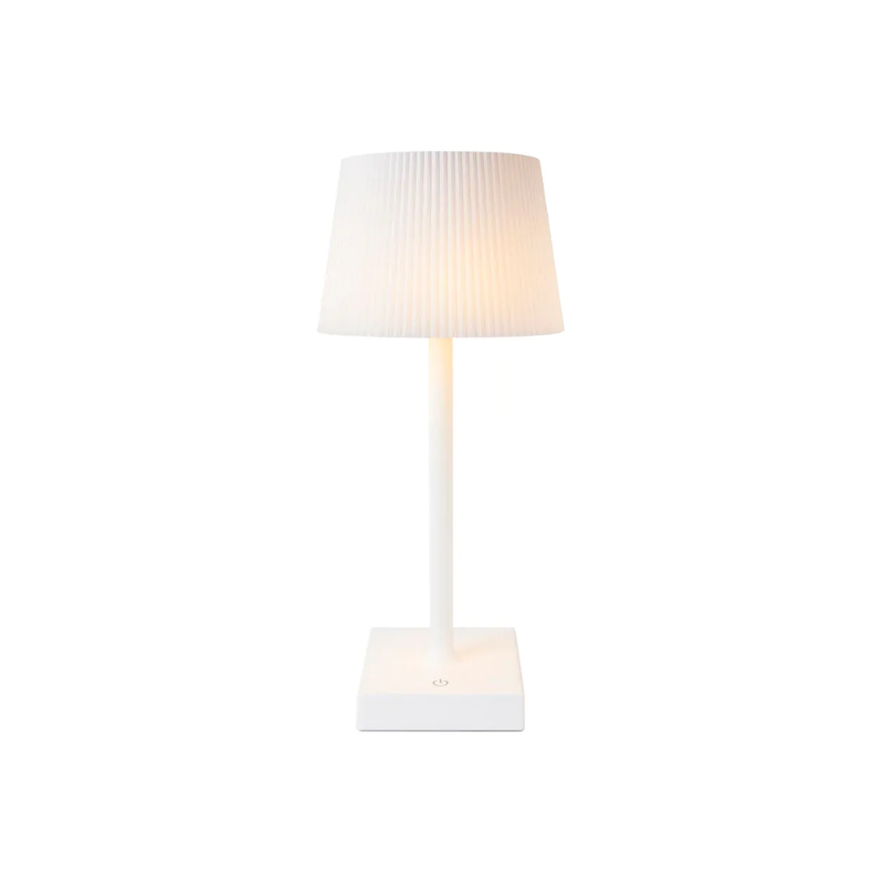 Lampara Led Blanca Tactil Solar + USB C