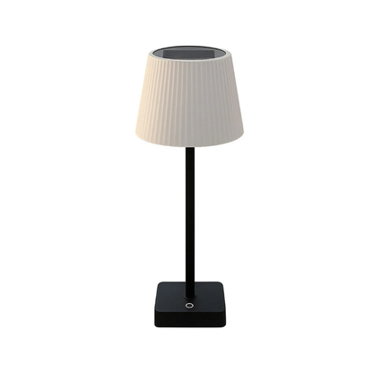 Lampara Led Negra/Blanca Tactil Solar + USB C