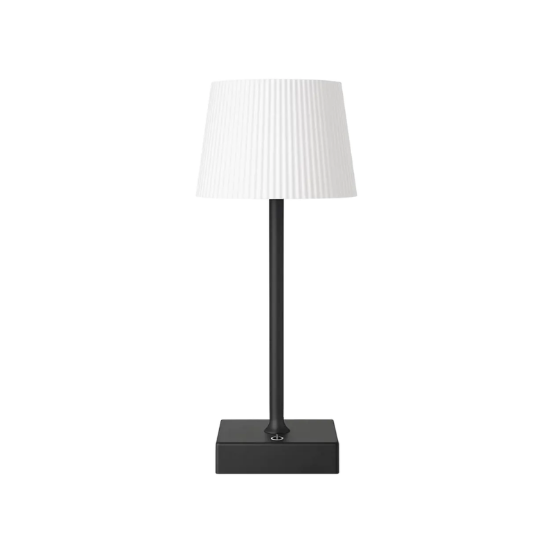 Lampara Led Negra/Blanca Tactil Solar + USB C