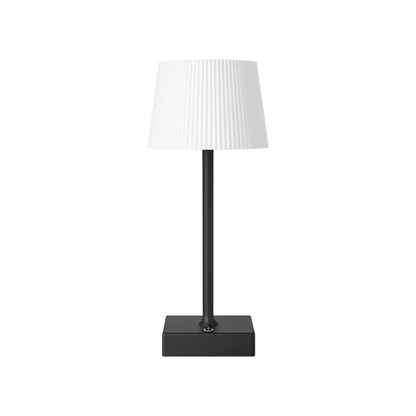 Lampara Led Negra/Blanca Tactil Solar + USB C