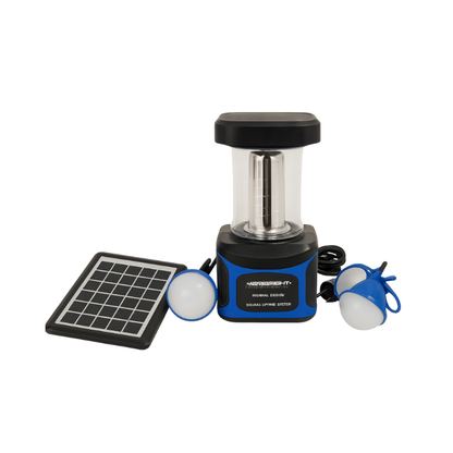 Lampara Led Solar Portátil Camping Multiuso Luz Fría