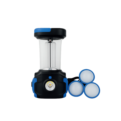 Lampara Led Solar Portátil Camping Multiuso Luz Fría