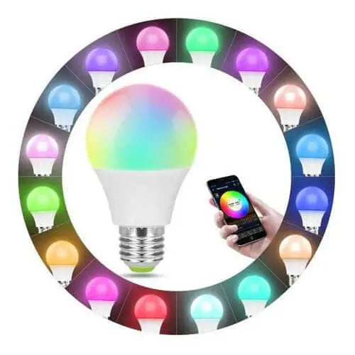 Ampolleta Inteligente Led Wifi Multicolor - Wanting Chile SpA