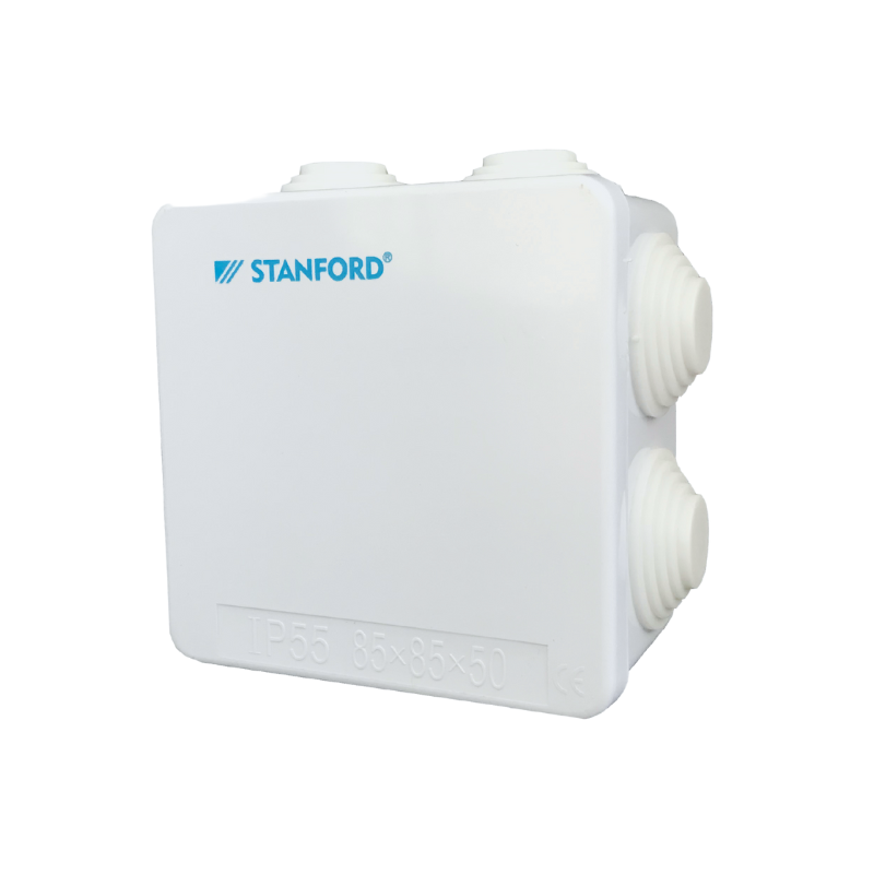 Caja Estanca Ip55 Ik07 Pvc Con Cono 85x85x50 Sec