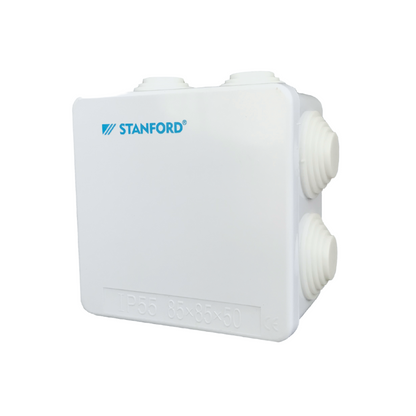 Caja Estanca Ip55 Ik07 Pvc Con Cono 85x85x50 Sec