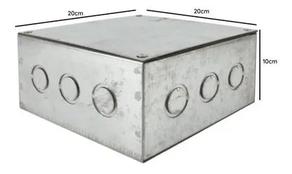 Caja Metalica Para Distribucion Pregalvanizada 200x200x100