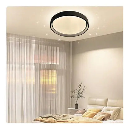 Lampara Plafon Led Sobrepuesto Redonda Moderna 84w 40cm