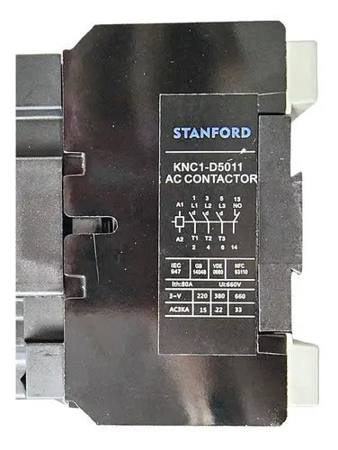 Contactor Trifasico Bobina 50a 220v 1no+1nc Ip20