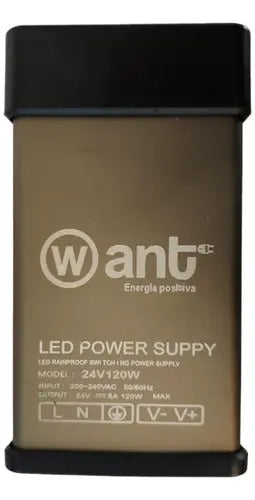 Fuente Poder Transformador Switching 24v 120w Ip40 5a
