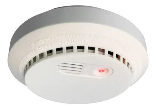 Sensor Detector De Humo Fotoelectrico 85db Dc9v Con Baterias