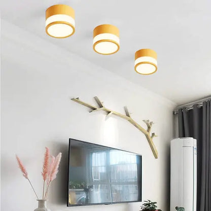 Panel Sobrepuesto Con Vidrio Decorativo Led 7w Luz Fria