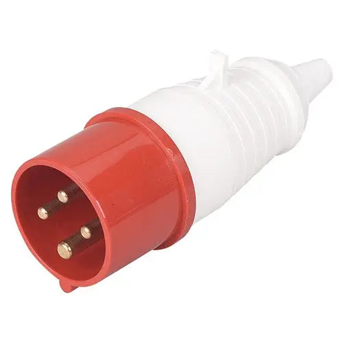 Enchufe Industrial Macho Volante Ip44 32a 380v 3p+t