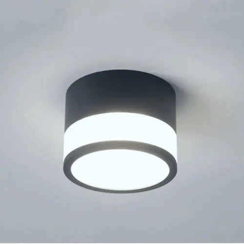 Panel Sobrepuesto Con Vidrio Decorativo Led 7w Luz Fria