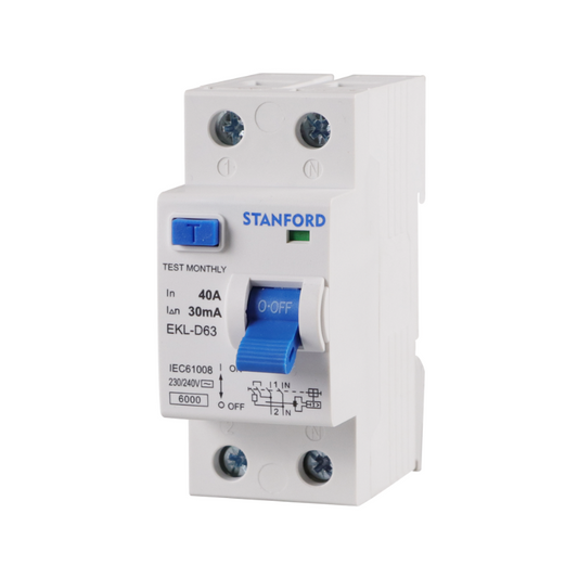 Interruptor Diferencial 2x40a 3MA 230V 240v