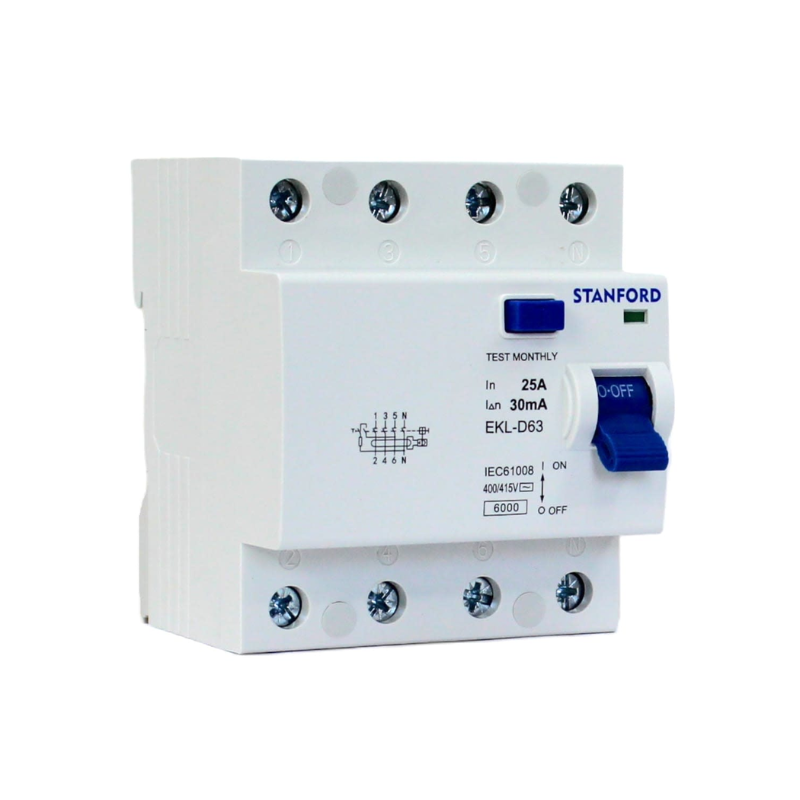 Interruptor Diferencial 4x25a 30MA Clase AC