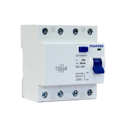 Interruptor Diferencial 4x25a 30MA Clase AC